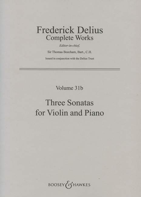 Three Sonatas 戴里厄斯 奏鳴曲 小提琴加鋼琴 | 小雅音樂 Hsiaoya Music