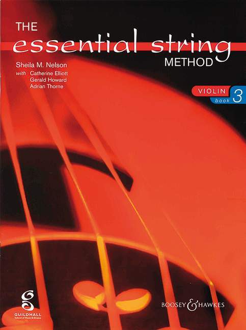 The Essential String Method for Violin Vol. 3 納爾遜．希拉．瑪麗 弦樂 小提琴 小提琴教材 博浩版 | 小雅音樂 Hsiaoya Music