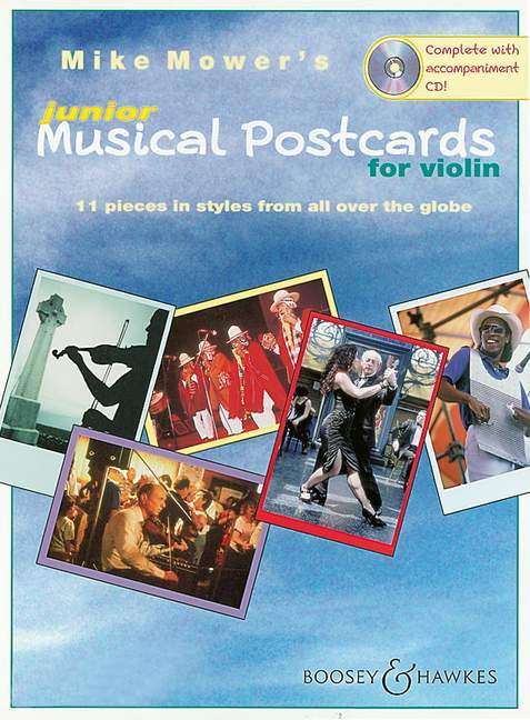 Junior Musical Postcards Eleven pieces in styles from all over the globe 麥克．莫爾 小品風格 小提琴獨奏 博浩版 | 小雅音樂 Hsiaoya Music