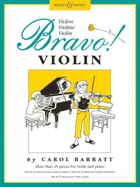 Bravo! Violin More than 25 pieces for violin and piano 小提琴 小品小提琴鋼琴 小提琴加鋼琴 博浩版 | 小雅音樂 Hsiaoya Music