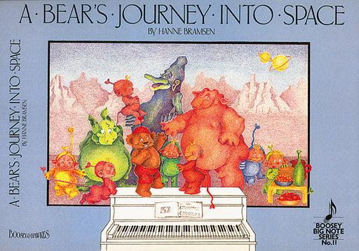 A Bear's Journey Into Space An easy-to-play musical storybook 速度 鋼琴獨奏 博浩版 | 小雅音樂 Hsiaoya Music