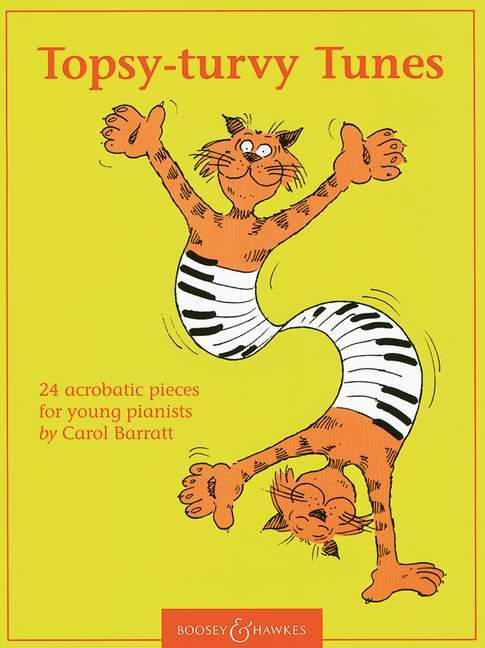 Topsy Turvy Tunes 24 acrobatic pieces for young pianists. 歌調 小品 鋼琴練習曲 博浩版 | 小雅音樂 Hsiaoya Music