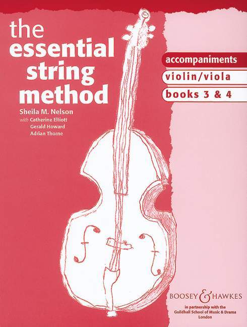 The Essential String Method Vol. 3 and 4 納爾遜．希拉．瑪麗 弦樂 小提琴教材 博浩版 | 小雅音樂 Hsiaoya Music