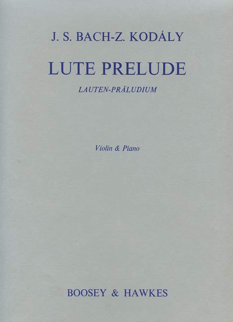Lute Prelude 巴赫約翰‧瑟巴斯提安 魯特琴前奏曲 小提琴加鋼琴 博浩版 | 小雅音樂 Hsiaoya Music