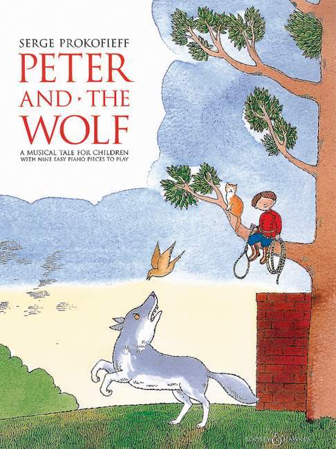 Peter and the Wolf A musical tale for children. With nine easy piano pieces to play 普羅科菲夫 彼得與狼 鋼琴小品 鋼琴獨奏 博浩版 | 小雅音樂 Hsiaoya Music