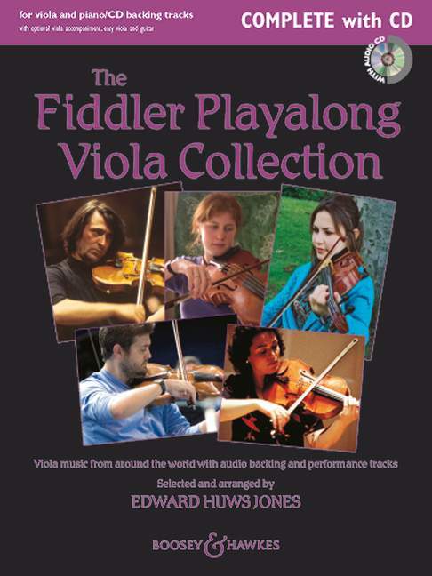 The Fiddler Playalong Viola Collection Viola music from around the world with audio backing and performance tracks 提琴 中提琴中提琴 輪唱曲 中提琴獨奏 博浩版 | 小雅音樂 Hsiaoya Music