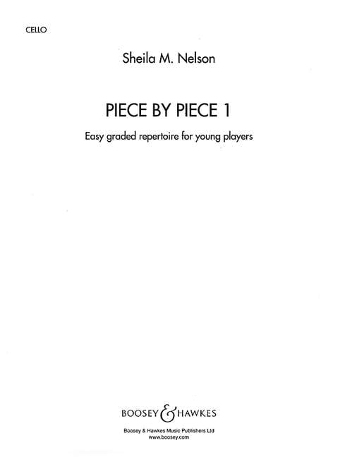 Piece by Piece Vol. 1 Easy graded repertoire for young players 小品小品 大提琴加鋼琴 博浩版 | 小雅音樂 Hsiaoya Music