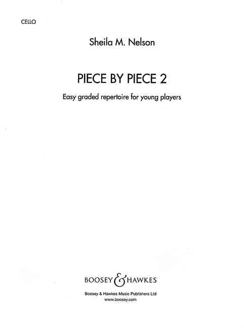 Piece by Piece Vol. 2 Easy graded repertoire for young players 小品小品 大提琴加鋼琴 博浩版 | 小雅音樂 Hsiaoya Music