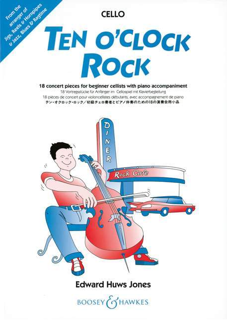 Ten O'Clock Rock 18 concert pieces for beginner 搖滾樂音樂會小品 大提琴獨奏 博浩版 | 小雅音樂 Hsiaoya Music