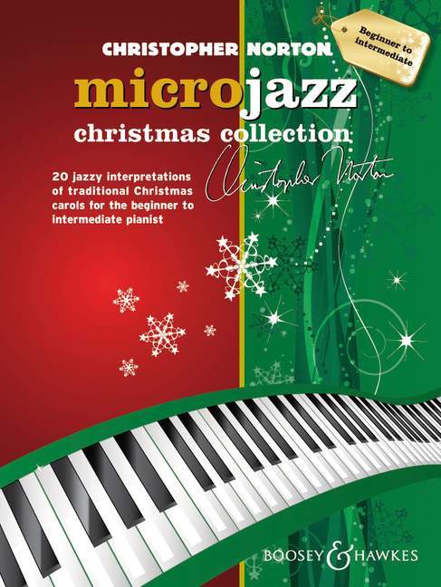 Microjazz Christmas Collection 20 jazzy interpretations of traditional Christmas carols for the beginner to intermediate pianist 爵士音樂 爵士音樂詮釋 耶誕頌歌 鋼琴獨奏 博浩版 | 小雅音樂 Hsiaoya Music
