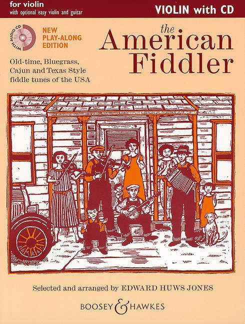 The American Fiddler (New Edition) Old-time, Bluegrass, Cajun and Texas Style fiddle tunes of the USA 提琴 風格提琴歌調 小提琴獨奏 博浩版 | 小雅音樂 Hsiaoya Music