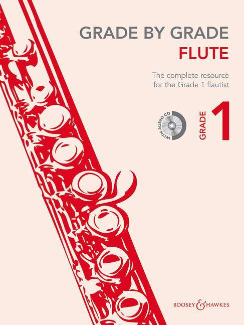 Grade by Grade - Flute Grade 1 長笛 長笛加鋼琴 博浩版 | 小雅音樂 Hsiaoya Music