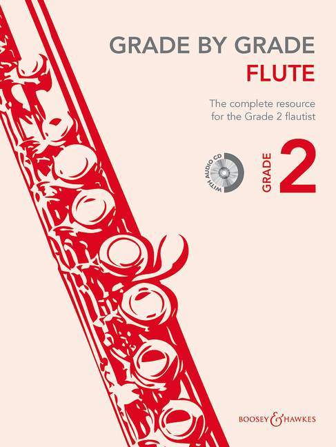 Grade by Grade - Flute Grade 2 長笛 長笛加鋼琴 博浩版 | 小雅音樂 Hsiaoya Music