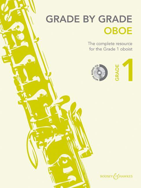 Grade by Grade - Oboe Grade 1 雙簧管 雙簧管加鋼琴 博浩版 | 小雅音樂 Hsiaoya Music