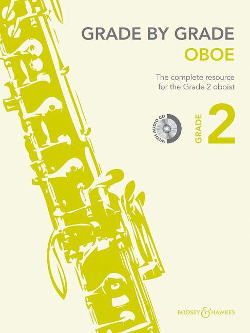 Grade by Grade - Oboe Grade 2 雙簧管 雙簧管加鋼琴 博浩版 | 小雅音樂 Hsiaoya Music