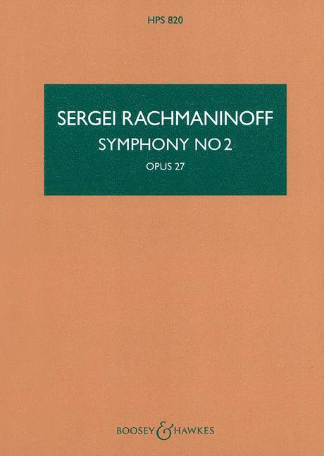 Symphony No. 2 op. 27 拉赫瑪尼諾夫 交響曲 總譜 博浩版 | 小雅音樂 Hsiaoya Music
