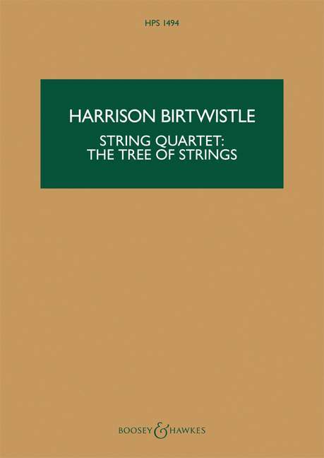 String Quartet: The Tree of Strings 伯惠斯特 弦樂 弦樂器 總譜 博浩版 | 小雅音樂 Hsiaoya Music
