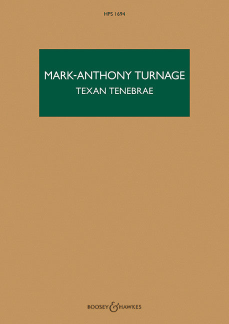 Texan Tenebrae HPS 1694 總譜 博浩版 | 小雅音樂 Hsiaoya Music