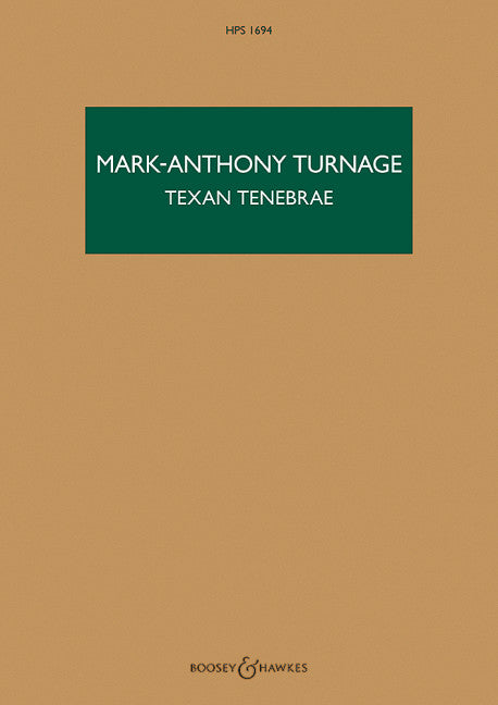 Texan Tenebrae HPS 1694 總譜 博浩版 | 小雅音樂 Hsiaoya Music