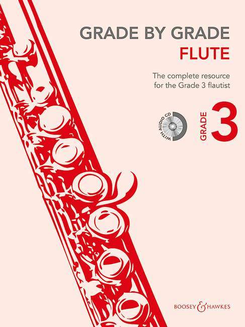 Grade by Grade - Flute Grade 3 長笛 長笛加鋼琴 博浩版 | 小雅音樂 Hsiaoya Music