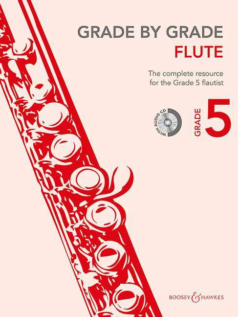 Grade by Grade - Flute Grade 5 長笛 長笛加鋼琴 博浩版 | 小雅音樂 Hsiaoya Music