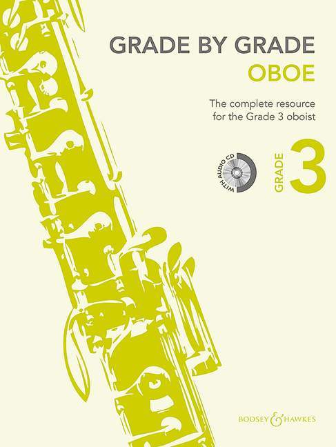 Grade by Grade - Oboe Grade 3 雙簧管 雙簧管加鋼琴 博浩版 | 小雅音樂 Hsiaoya Music