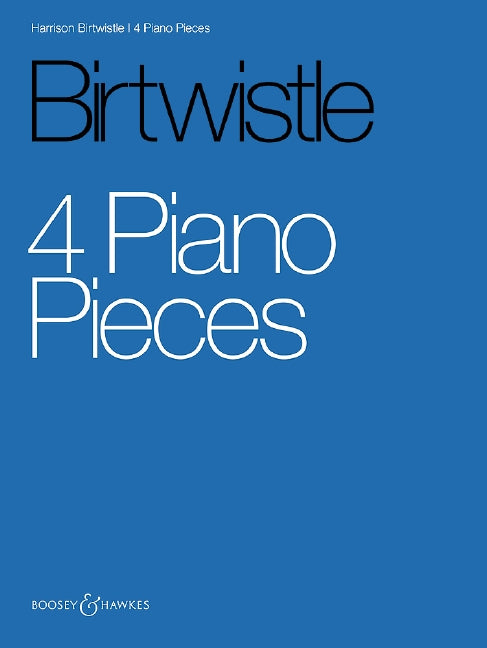 4 Piano Pieces 伯惠斯特 鋼琴小品 鋼琴獨奏 博浩版 | 小雅音樂 Hsiaoya Music