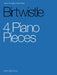 4 Piano Pieces 伯惠斯特 鋼琴小品 鋼琴獨奏 博浩版 | 小雅音樂 Hsiaoya Music