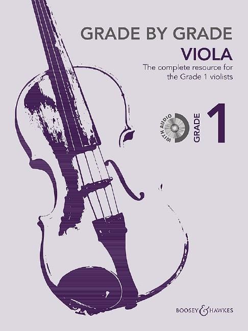 Grade by Grade - Viola Grade 1 中提琴 中提琴加鋼琴 博浩版 | 小雅音樂 Hsiaoya Music