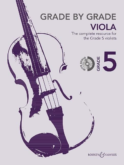 Grade by Grade - Viola Grade 5 中提琴 中提琴加鋼琴 博浩版 | 小雅音樂 Hsiaoya Music