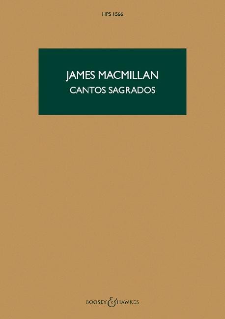 Cantos Sagrados 麥克米倫．詹姆士 總譜 博浩版 | 小雅音樂 Hsiaoya Music