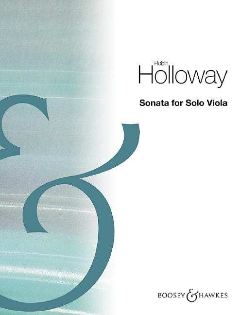 Sonata for Solo Viola op. 87 霍洛威 奏鳴曲 中提琴 中提琴獨奏 博浩版 | 小雅音樂 Hsiaoya Music