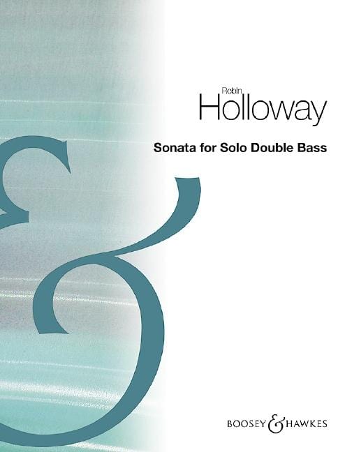Sonata for Solo Double Bass op. 83b 霍洛威 奏鳴曲 低音大提琴獨奏 博浩版 | 小雅音樂 Hsiaoya Music
