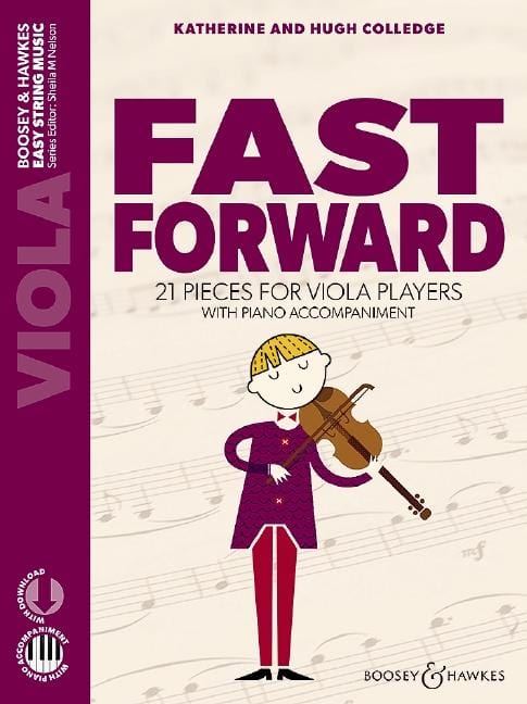 Fast Forward 21 pieces for viola players 小品中提琴 中提琴加鋼琴 博浩版 | 小雅音樂 Hsiaoya Music