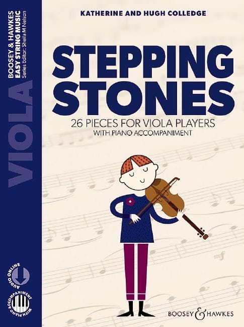 Stepping Stones 26 pieces for viola players 音小品中提琴 中提琴加鋼琴 博浩版 | 小雅音樂 Hsiaoya Music
