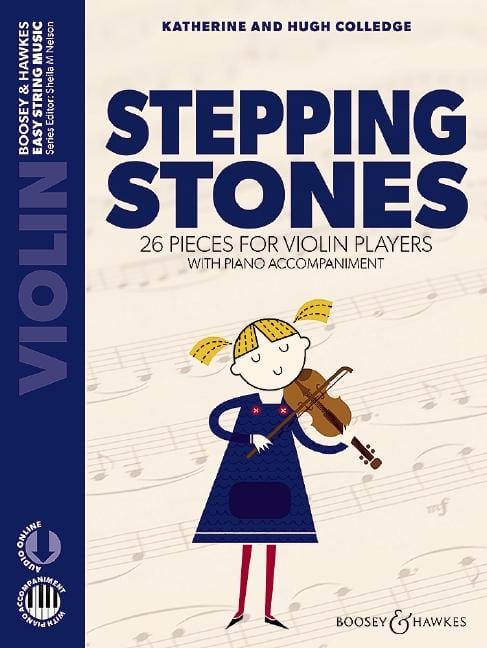 Stepping Stones 26 pieces for violin players 音小品小提琴 小提琴加鋼琴 博浩版 | 小雅音樂 Hsiaoya Music