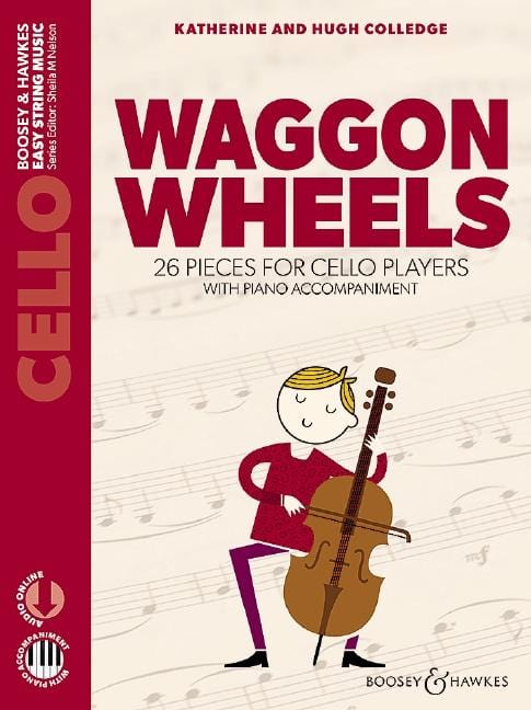 Waggon Wheels 26 pieces for cello players 小品大提琴 大提琴加鋼琴 博浩版 | 小雅音樂 Hsiaoya Music
