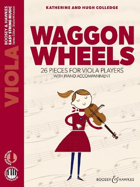 Waggon Wheels 26 pieces for viola players 小品中提琴 中提琴加鋼琴 博浩版 | 小雅音樂 Hsiaoya Music