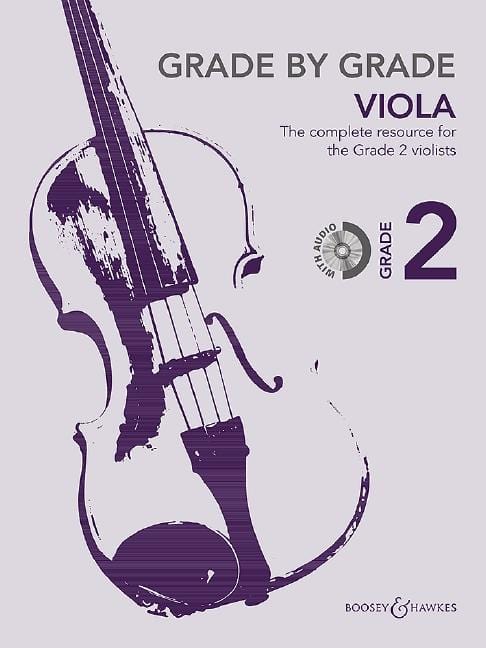 Grade by Grade - Viola Grade 2 中提琴 中提琴加鋼琴 博浩版 | 小雅音樂 Hsiaoya Music