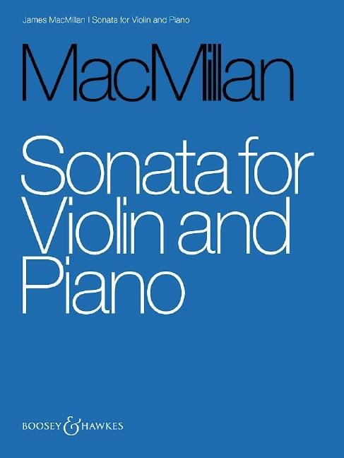 Sonata for Violin and Piano 麥克米倫．詹姆士 奏鳴曲小提琴鋼琴 小提琴加鋼琴 博浩版 | 小雅音樂 Hsiaoya Music