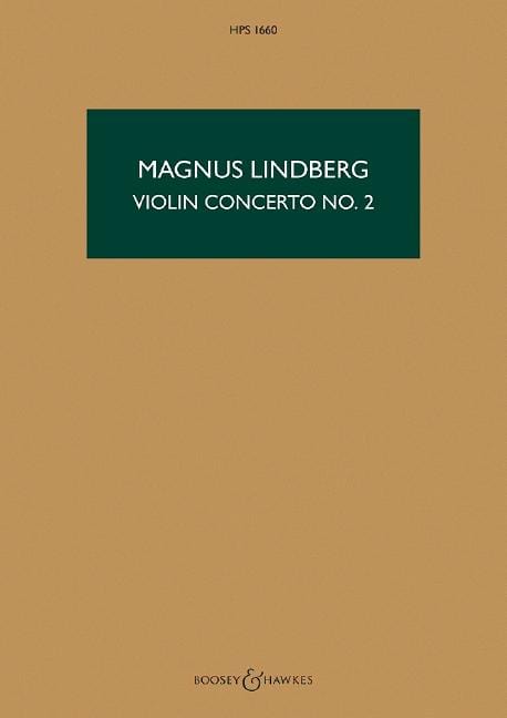 Violin Concerto No. 2 林德貝里．馬格努斯 小提琴協奏曲 總譜 博浩版 | 小雅音樂 Hsiaoya Music