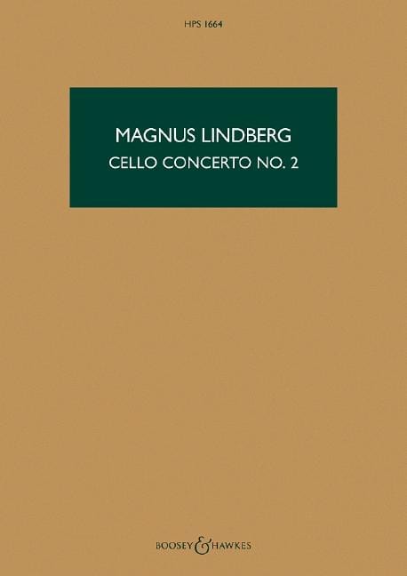 Cello Concerto No. 2 林德貝里．馬格努斯 大提琴協奏曲 總譜 博浩版 | 小雅音樂 Hsiaoya Music