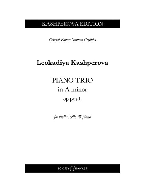 Piano Trio in A minor op. posth. 鋼琴三重奏小調 博浩版 | 小雅音樂 Hsiaoya Music