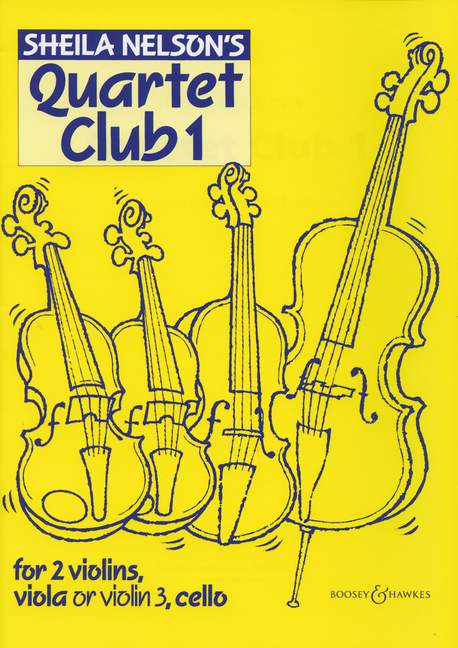 Quartet Club Vol. 1 納爾遜˙希拉˙瑪麗 弦樂四重奏 博浩版 | 小雅音樂 Hsiaoya Music