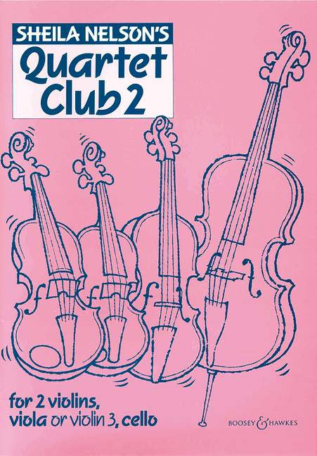 Quartet Club Vol. 2 納爾遜˙希拉˙瑪麗 弦樂四重奏 博浩版 | 小雅音樂 Hsiaoya Music