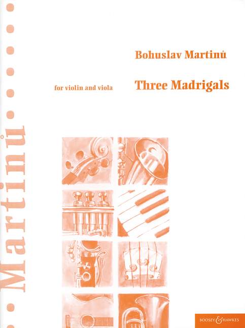 Three Madrigals 馬悌努 弦樂二重奏 牧歌 博浩版 | 小雅音樂 Hsiaoya Music