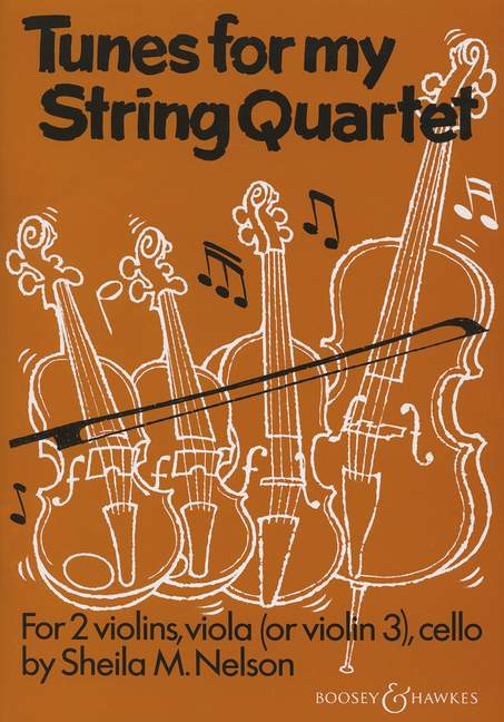 Tunes for my String Quartet 納爾遜˙希拉˙瑪麗 弦樂四重奏 歌調弦樂四重奏 博浩版 | 小雅音樂 Hsiaoya Music