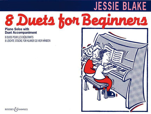 Eight Duets for Beginners Piano Solos with Duet Accompaniment 二重奏 鋼琴 二重奏伴奏 4手聯彈(含以上) 博浩版 | 小雅音樂 Hsiaoya Music