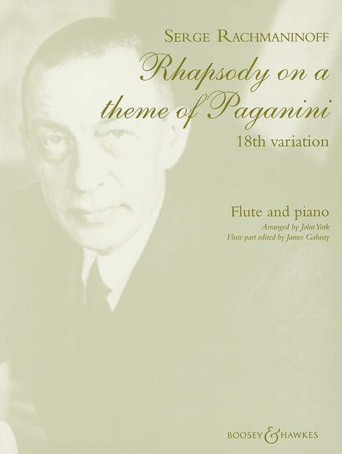 Rhapsody on a Theme of Paganini 18th Variation 拉赫瑪尼諾夫 帕格尼尼主題狂想曲變奏曲 長笛加鋼琴 博浩版 | 小雅音樂 Hsiaoya Music