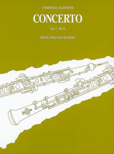Concerto D Major op. 7/6 阿比諾尼 協奏曲大調 雙簧管加鋼琴 博浩版 | 小雅音樂 Hsiaoya Music